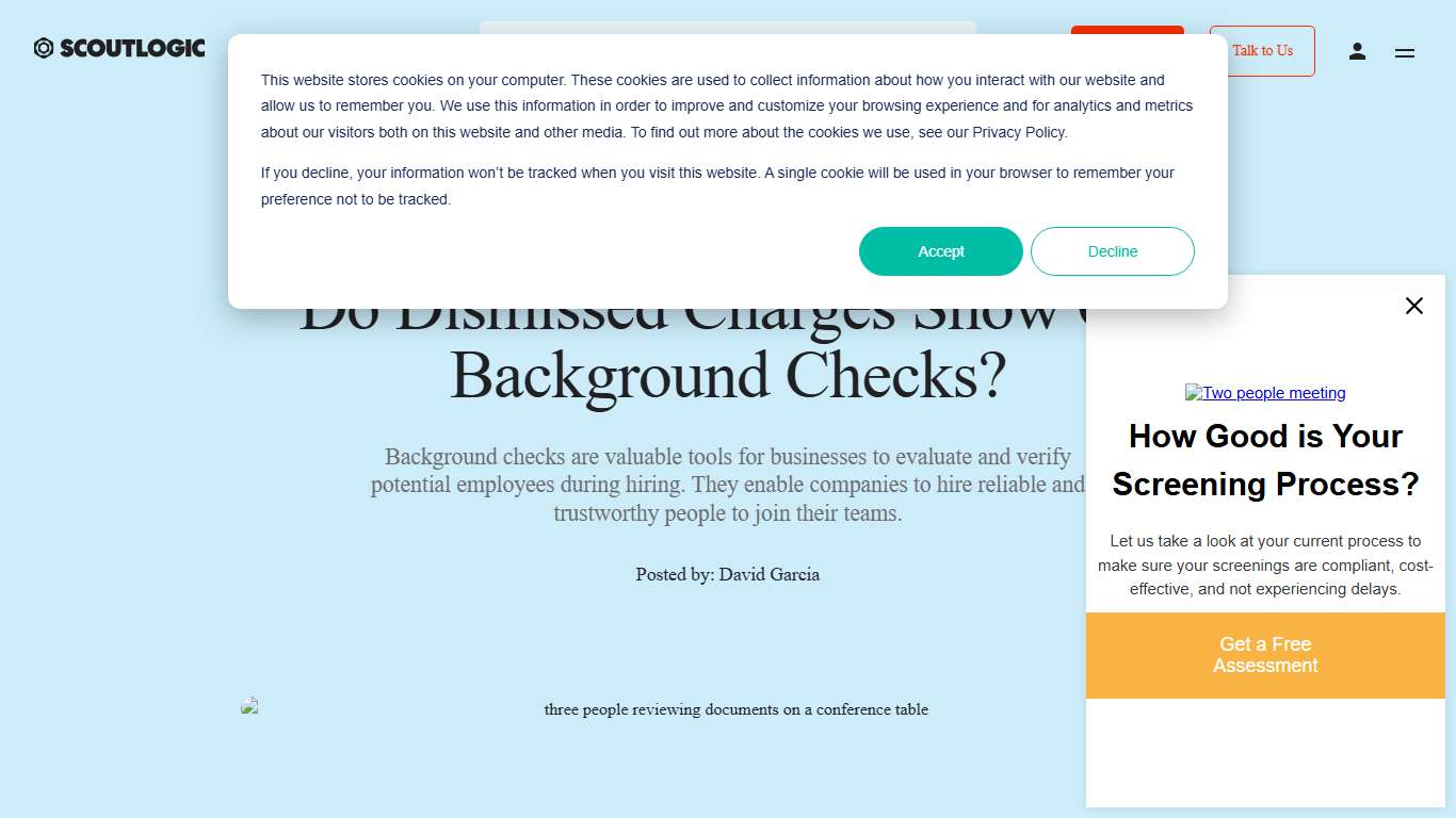 Do Dismissed Charges Show On Background Checks? - ScoutLogic